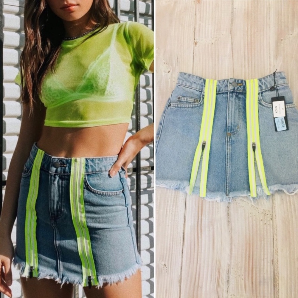 🔆LF NEON GREEN SKIRT